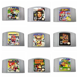 Mario Kart PARTY ซูเปอร์ชน Bros GoldenEye 007การ์ดคอนโซลวิดีโอเกมสำหรับ N64สหรัฐอเมริการุ่น NTSC - Product Image 2