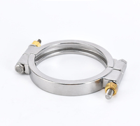 Abrazadera Ajustable Personalizable de Acero Inoxidable 304 Pulido de Alta Resistencia - Conforme a GMP, Alta Presión, Comercial/Industrial
