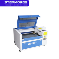 Machine de gravure et de découpe laser CNC multifonctionnelle Stepmores 6040 6090 avec contrôle DSP Ruida pour le bois, l'acrylique et le MDF