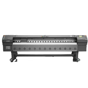 Máquina de impressão solvente Konica 512i para banner ao ar livre, 3.2m, grande formato, vendas quentes