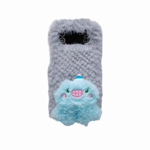<span class=keywords><strong>Coque</strong></span> de téléphone monstre en peluche mignonne avec personnage de dessin animé 3D, couverture d'hiver moelleuse pour Samsung Z <span class=keywords><strong>Flip</strong></span> 7 6 5 <span class=keywords><strong>4</strong></span> <span class=keywords><strong>3</strong></span> - Product Image 1