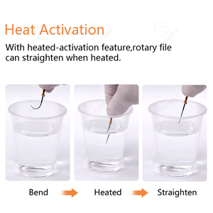 ตะไบเอ็นโดสีน้ำเงินแบบหมุน แรงตัดสูงพิเศษ ทนทาน พร้อมหัวจับสำหรับการรักษารากฟัน - Product Image 6