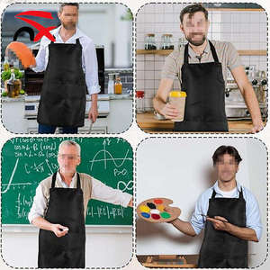 Tabliers personnalisés en gros avec logo pour serveurs, maçons, enfants, salons, cuisine et nettoyage - Product Image 6