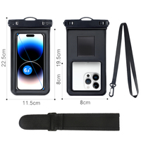 Pochette pour téléphone portable de style brassard étanche IPX8 avec LOGO personnalisé populaire en Corée