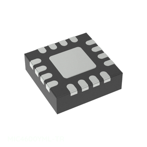 MIC4600YML-TR 16 VFQFN Circuit intégré de gestion de l'alimentation (PMIC) à contacts apparents, service complet, pilote de porte demi-pont 16VQFN - Product Image 1
