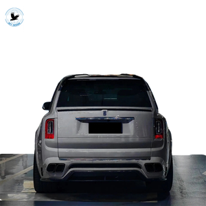 Kit de Carrocería Ancha de Fibra de Carbono Nuevo de Fábrica SKY para <span class=keywords><strong>Rolls</strong></span> <span class=keywords><strong>Royce</strong></span> Cullinan Negro, Ajuste Universal, Incluye Parachoques, Capó y <span class=keywords><strong>Techo</strong></span> - Product Image 5