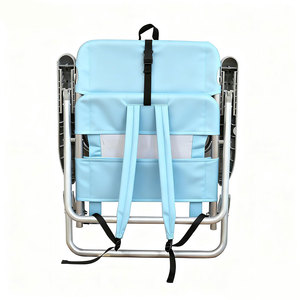 كرسي شاطئ محمول قابل للطي من الألومنيوم عالي الجودة من بيستكس للتخييم في الهواء الطلق - Product Image 3