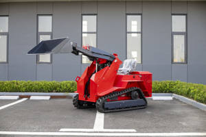 Potente e Versatile Minipala con Motore Diesel EPA da 17KW per Attrezzi da Trattore, Miscelazione Calcestruzzo e Lavori con Spazzaneve - Product Image 3