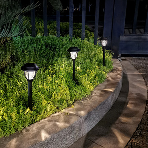 Lampes solaires de jardin à LED, lampes de chemin extérieures résistantes à l'eau, alimentées par énergie solaire, pour la décoration de la cour, du patio et du paysage - Product Image 1