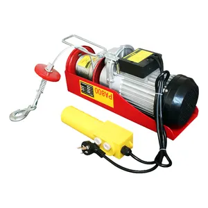 Hot Sale PA200 Mini Electric Chain Hoist Mini Wire Rope Electric Hoist Used For Construction Site