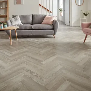 Usine en gros 8mm-12mm Piso Laminado chevrons chêne ingénierie bois <span class=keywords><strong>Parquet</strong></span> PVC/SPC/vinyle planche/planches carreaux stratifiés - Product Image 5