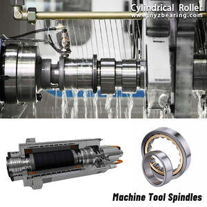 Rodamientos de Rodillos Cilíndricos de Doble Hilera de Alta Resistencia y Ligeros NJ309EM Marca NYZ Precisión P0/P6 para Automatización en Imprentas - Product Image 5