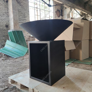 Barbecue moderne d'extérieur robuste en acier corten foyer en fer avec effet de rouille <span class=keywords><strong>brasero</strong></span> barbecue - Product Image 2