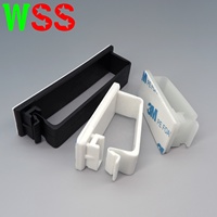 WSS 3 tailles pinces à fil polyvalentes pour la gestion des câbles et les passages de câble Clips de câble avec support de fil de PC TV auto-adhésif solide