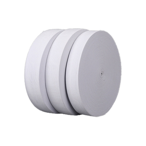 Wholesale High Quality Lanyard White Polyester Material Rolls for Sublimation Printing 2cm Width 100yards/roll