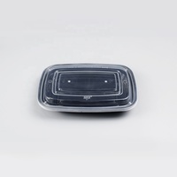 Boîte à gâteau triangulaire en plastique transparent à charnière pour tranches de gâteau au fromage