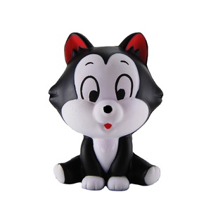 Pu Foam Cartoon Cat High <b>Rebound</b> Black Cat Toy Factory Craft For 2 To 4 Years Unisex Fidget Toy - Product Image 4