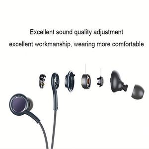 Écouteurs de haute qualité 1,2 m intra-auriculaires filaires avec micro 3,5 mm pour Samsung S8 S9 S10 - Product Image 5