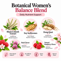 Gummies pour femmes d'âge mûr à marque privée OEM, saveur framboise, à base de plantes, supplément nutritionnel quotidien, formule personnalisée en usine