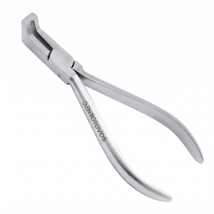 Dentovos Premium Pince coupante manuelle pour extrémités distales, pour fils orthodontiques, en acier inoxydable 420, autoclavable, ergonomique - Product Image 4