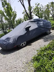 Customized Outdoor Car Cover PVC Cotton All Weather UV Protection Waterproof Scratch Resistant Waterproof Car Cover