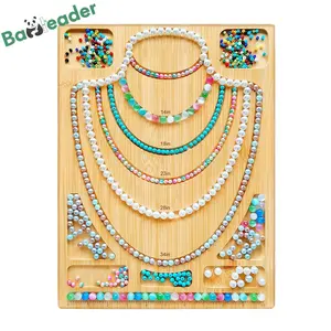 Bamboo Beaded Board For Jewelry Making Bead Board For Jewelry Making Bamboo Design Board Suitable For Beginners And Professional