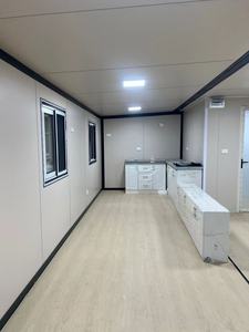 Maison mobile préfabriquée extensible en conteneur de 40 pieds et 20 pieds, sécurité, 2, 3, 4, 5 chambres, structure en acier préfabriquée, maison portable - Product Image 3