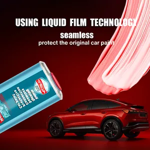 Film pelindung cat mobil, cat semprot merah berubah warna untuk mobil