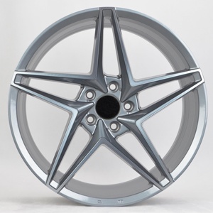 18 19 20 inch hành khách xe bánh xe với siêu bạc màu xám và bạc trắng kết thúc phù hợp cho tất cả các loại xe làm cho - Product Image 4