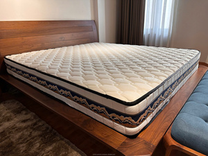 ที่นอนสปริงแบบพกพาไฮบริดดีไซน์แบบดั้งเดิมอัดสุญญากาศด้วยผ้าถักสำหรับห้องนอน - Product Image 4