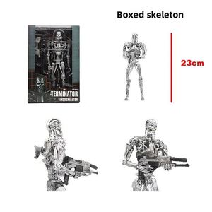โมเดลภาพยนตร์ NECA ซีรีส์เทอร์มิเนเตอร์ T-800 รุ่น PVC แบบกล่อง/การ์ด  ฟิกเกอร์แอคชั่น 7 ข้อต่อ - Product Image 2