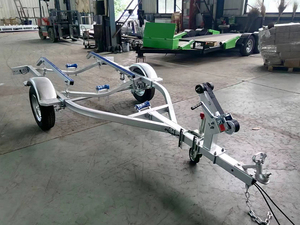 Remolque de barco de 17 pies Aluminio Remolque de barco galvanizado de 16 pies Accesorios de remolque de barco - Product Image 3