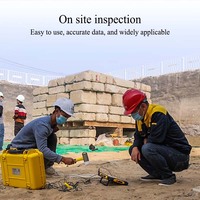 HC-DT58 Pile Integrity Tester Low Strain Method Construction Pile Defect Detection 1% Accuracy 1-Year Warranty