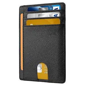 男士钱包碳纤维射频识别阻挡卡座双折时尚男士钱包带身份证窗口钱包男士礼品