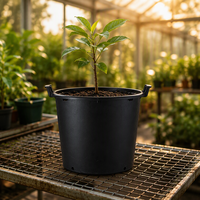 Promotion : Grand pot de jardin robuste et léger, de haute qualité, au design moderne et minimaliste, idéal pour l'extérieur