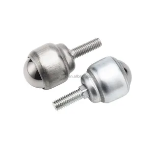 CY D Mini M8 Bolt 25.4mm Carbon Steel Nylon Stainless Steel Universal Ball Bull Eye Wheel Bearing CY-25D Ball Transfer Units