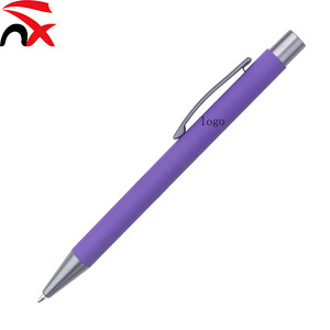 Stylo bille en aluminium avec logo personnalisé, gravure laser, encre noire, idéal pour cadeaux de bureau - Product Image 6