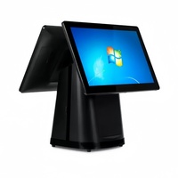 Caisse enregistreuse tactile POS 15,6 pouces tout-en-un, sans fil, Bluetooth, WIFI, avec logiciel marketing et imprimante pour la vente au détail