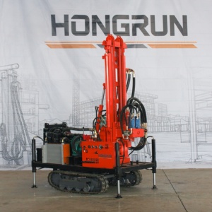 Plataforma de Perforación Hidráulica Portátil HR-280C, Alto Torque, Alimentación Rápida, Estructura Robusta, Amplia Adaptabilidad para Trabajos de Perforación de Pozos - Product Image 6