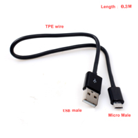 Câble de charge rapide USB 2.0 vers Micro USB Type-C avec gaine en TPE pour appareil photo et ordinateur Garantie de 12 mois