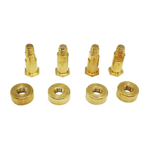 Jetto Hex Head Copper <b>Nuts</b> M4 M24 Metric 35mm Length Pre Embedded Through Blind Hole Screws And <b>Nuts</b> - Product Image 4