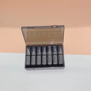 BPA-Free 7วันโลโก้ที่กำหนดเองกล่องยากล่องยาสามครั้งต่อวัน7วัน & 2ครั้งที่จัดเก็บยา - Product Image 5