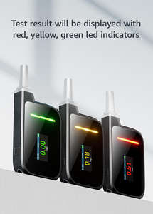 Testeur d'alcool numérique portable 2026 avec batterie au lithium intégrée de 300 mAh, souffleur, testeur d'alcoolémie pour conducteur - Product Image 4