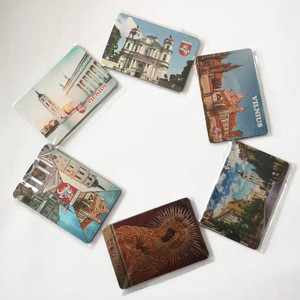 Vente chaude Promotionnel Personnalisé Souvenir <span class=keywords><strong>Plaque</strong></span> 3D Feuille D'étain Aimant De Réfrigérateur feuille d'argent Aimant De Réfrigérateur - Product Image 3