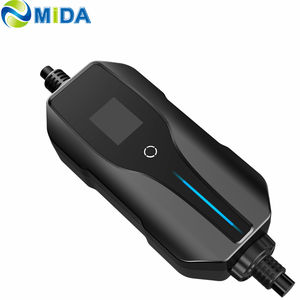 <span class=keywords><strong>Chargeur</strong></span> portable 6A-16A Niveau 2 Mode 2 GBT, station de charge AC réglable avec prise Schuko - Product Image 3