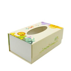 Gigo Boîte de papier de soie pliable magnétique Boîte de papier de soie <span class=keywords><strong>en</strong></span> carton rigide de conception personnalisée - Product Image 1