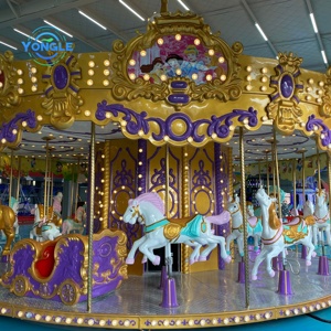 Sang trọng trong nhà/ngoài trời trẻ em của Up-Drive <span class=keywords><strong>Carousel</strong></span> Rides Chất lượng cao Thiết bị sân chơi trò chơi cho trẻ em - Product Image 2