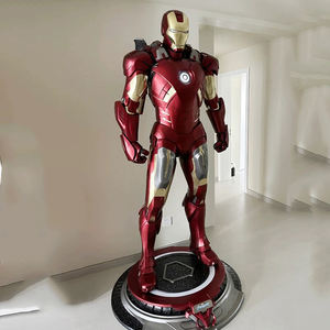 Estatua de Iron Man de Tamaño Real Personalizada de Fábrica, Escultura de Iron Man MK7 de Resina de Fibra de Vidrio para Decoración de Interiores - Product Image 3