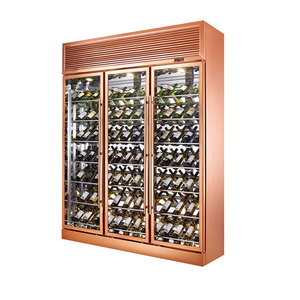 Réfrigérateur à <span class=keywords><strong>vin</strong></span> à double température, vitrine réfrigérée verticale pour boissons, pour restaurant, traiteur, bar, <span class=keywords><strong>cave</strong></span> à <span class=keywords><strong>vin</strong></span> - Product Image 1