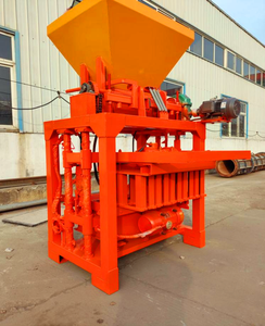 Macchina Semi-Automatica QTJ4-35 per la Produzione di Blocchi, Macchina per Stampaggio Mattoni, Piccolo Macchinario Industriale - Product Image 2